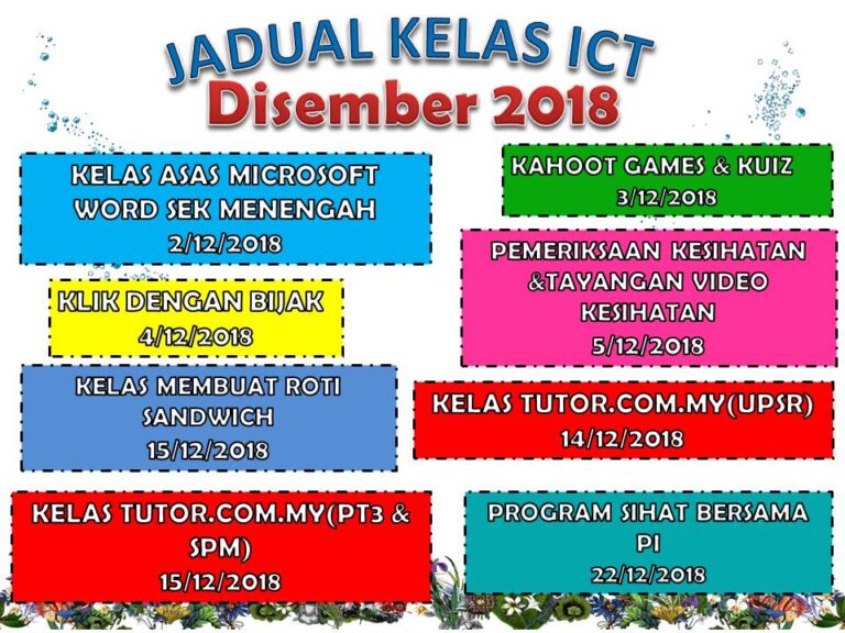 JADUAL-DISEMBER-2018
